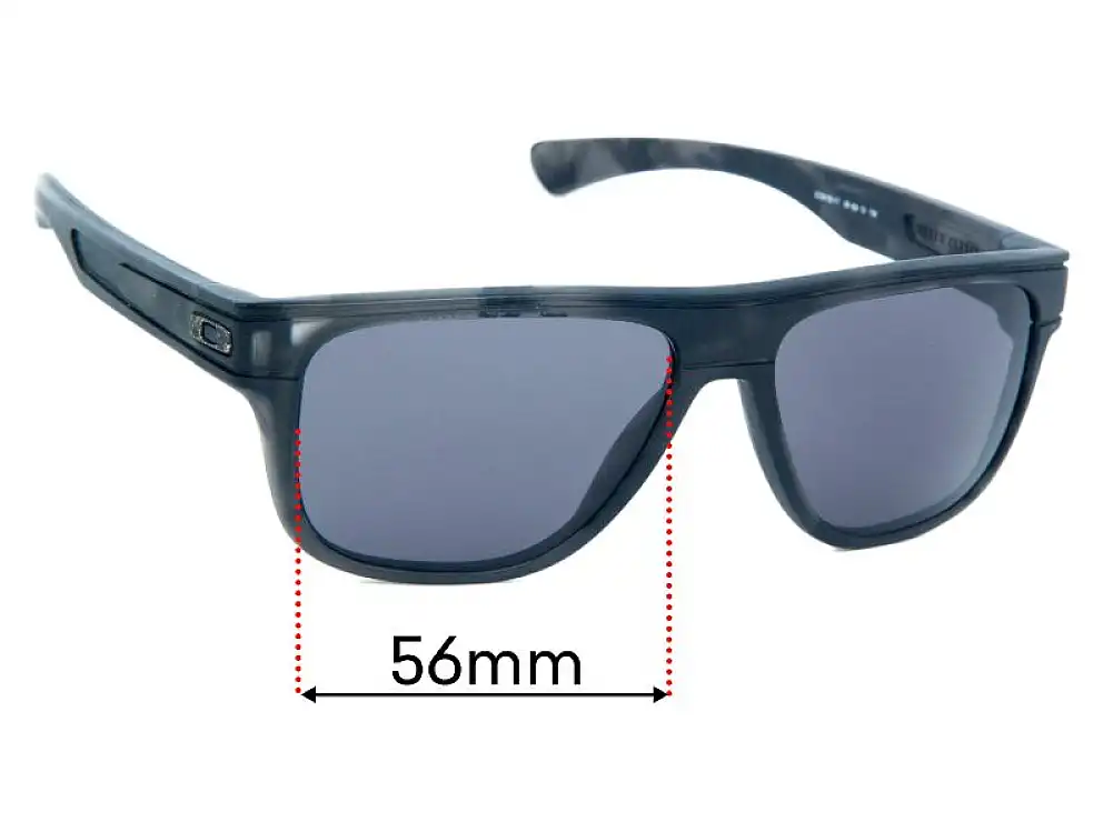 Sunglass Fix Lentes de Repuesto para Oakley Breadbox OO9199 - 56mm Wide Sunglass Fix Lentes de Repuesto para Oakley Breadbox OO9199 - 56mm Wide