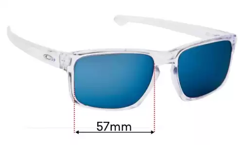 Sunglass Fix Lentes de Repuesto para Oakley Sliver OO9269 - 57mm Wide Oakley Sliver OO9269 Lentes de Repuesto 57mm wide