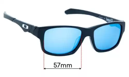 Sunglass Fix Lentes de Repuesto para Oakley Jupiter LX Squared - 57mm Wide Oakley Jupiter LX Squared Lentes de Repuesto 57mm wide