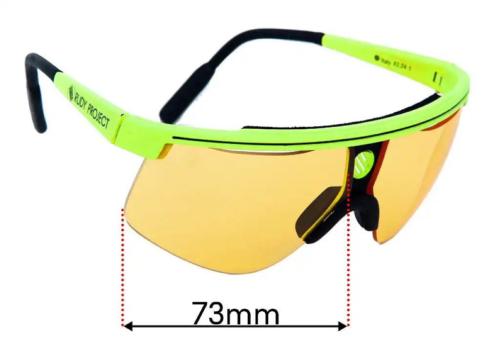 Sunglass Fix Lentes de Repuesto para Rudy Project Explorer Carbonfiber - 73mm Wide Sunglass Fix Lentes de Repuesto para Rudy Project Explorer Carbonfiber - 73mm Wide