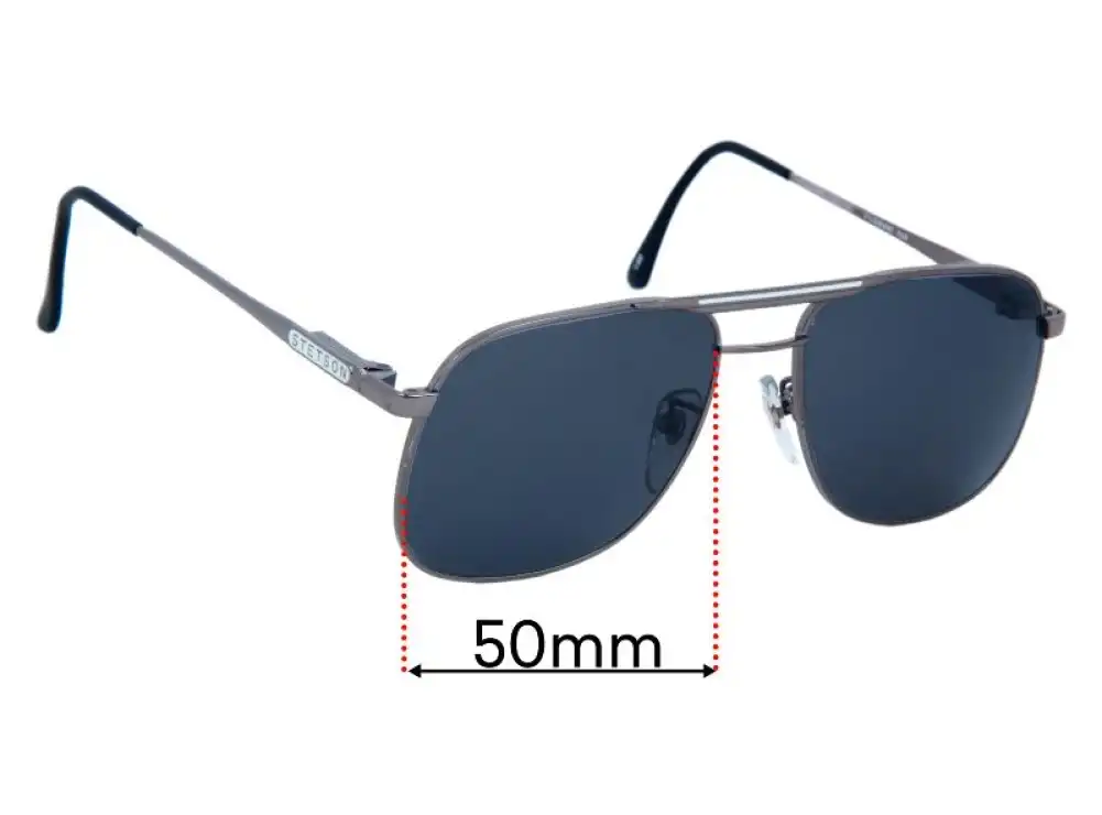 Sunglass Fix Lentes de Repuesto para Stetson Zyloware - 56mm Wide Sunglass Fix Lentes de Repuesto para Stetson Zyloware - 56mm Wide