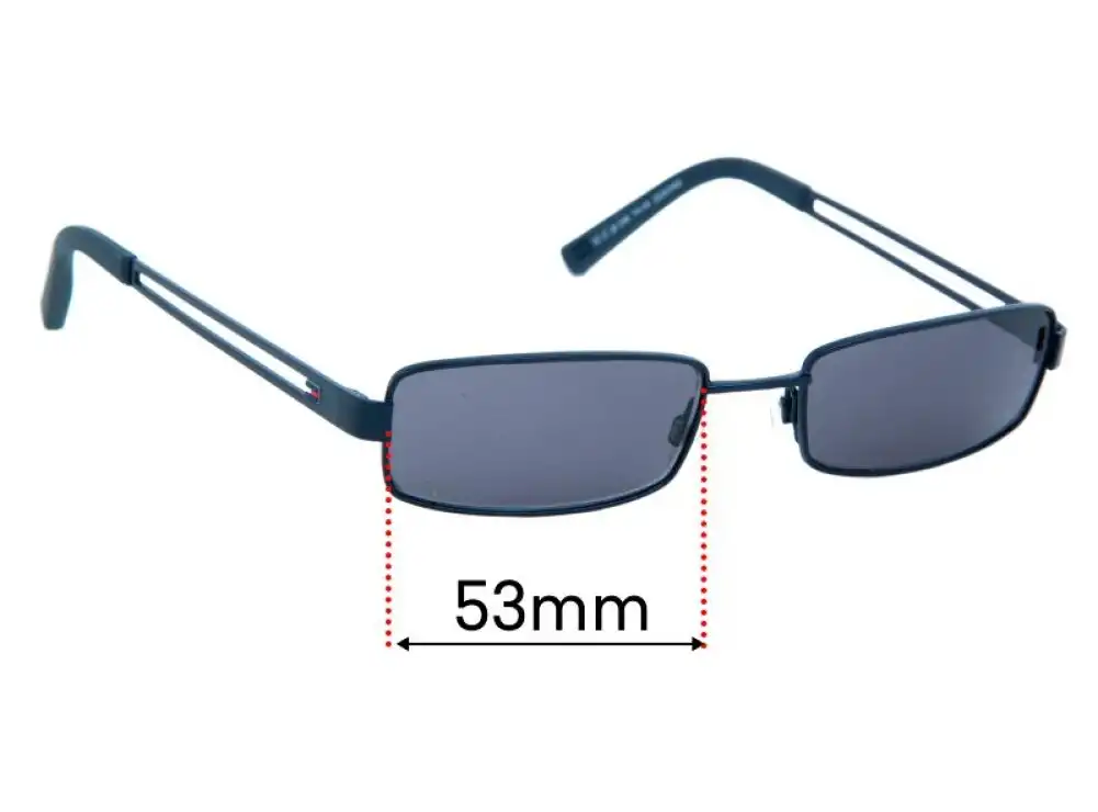 Sunglass Fix Lentes de Repuesto para Tommy Hilfiger TH 44 - 53mm Wide Sunglass Fix Lentes de Repuesto para Tommy Hilfiger TH 44 - 53mm Wide
