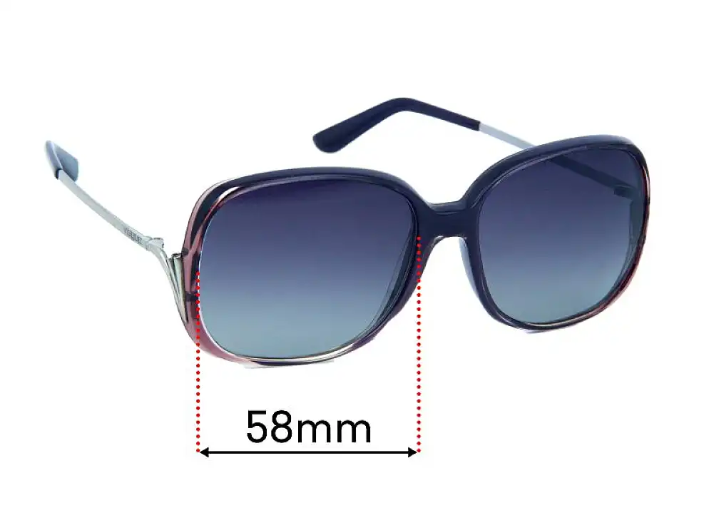 Sunglass Fix Lentes de Repuesto para Vogue VO2724-SB - 58mm Wide Sunglass Fix Lentes de Repuesto para Vogue VO2724-SB - 58mm Wide