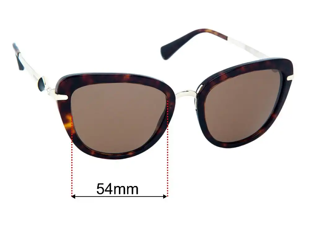 Sunglass Fix Lentes de Repuesto para Bvlgari 8193-B - 54mm Wide Sunglass Fix Lentes de Repuesto para Bvlgari 8193-B - 54mm Wide