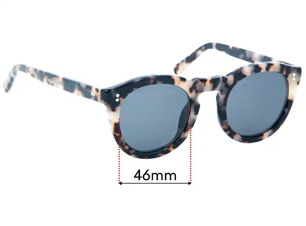 Sunglass Fix Lentes de Repuesto para Status Anxiety Detached - 46mm Wide Sunglass Fix Lentes de Repuesto para Status Anxiety Detached - 46mm Wide