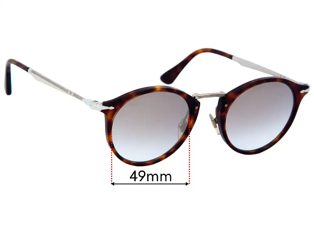 Sunglass Fix Lentes de Repuesto para Persol 3166-S - 49mm Wide Sunglass Fix Lentes de Repuesto para Persol 3166-S - 49mm Wide