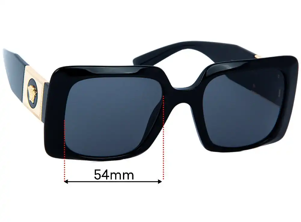 Sunglass Fix Lentes de Repuesto para Versace MOD 4405 - 54mm Wide Sunglass Fix Lentes de Repuesto para Versace MOD 4405 - 54mm Wide