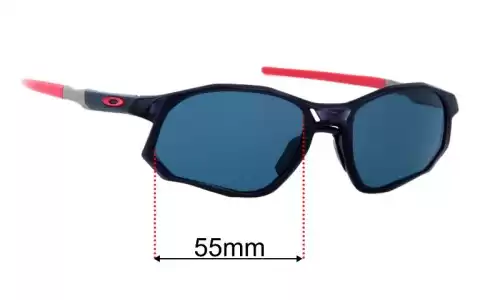 Sunglass Fix Lentes de Repuesto para Oakley Trajectory OX8171 - 55mm Wide Oakley Trajectory OX8171 Lentes de Repuesto 55mm wide