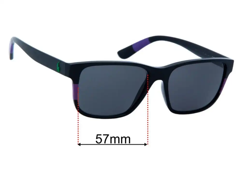 Replacement Lenses for Ralph Lauren PH 4137 - 57mm Wide Replacement Lenses for Ralph Lauren PH 4137 - 57mm Wide