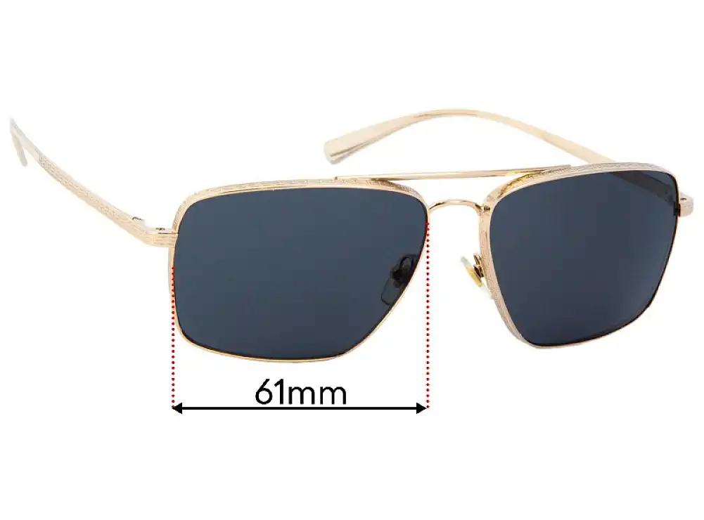 Versace MOD 2216 Replacement Lenses - 61mm Versace MOD 2216 Replacement Lenses - 61mm