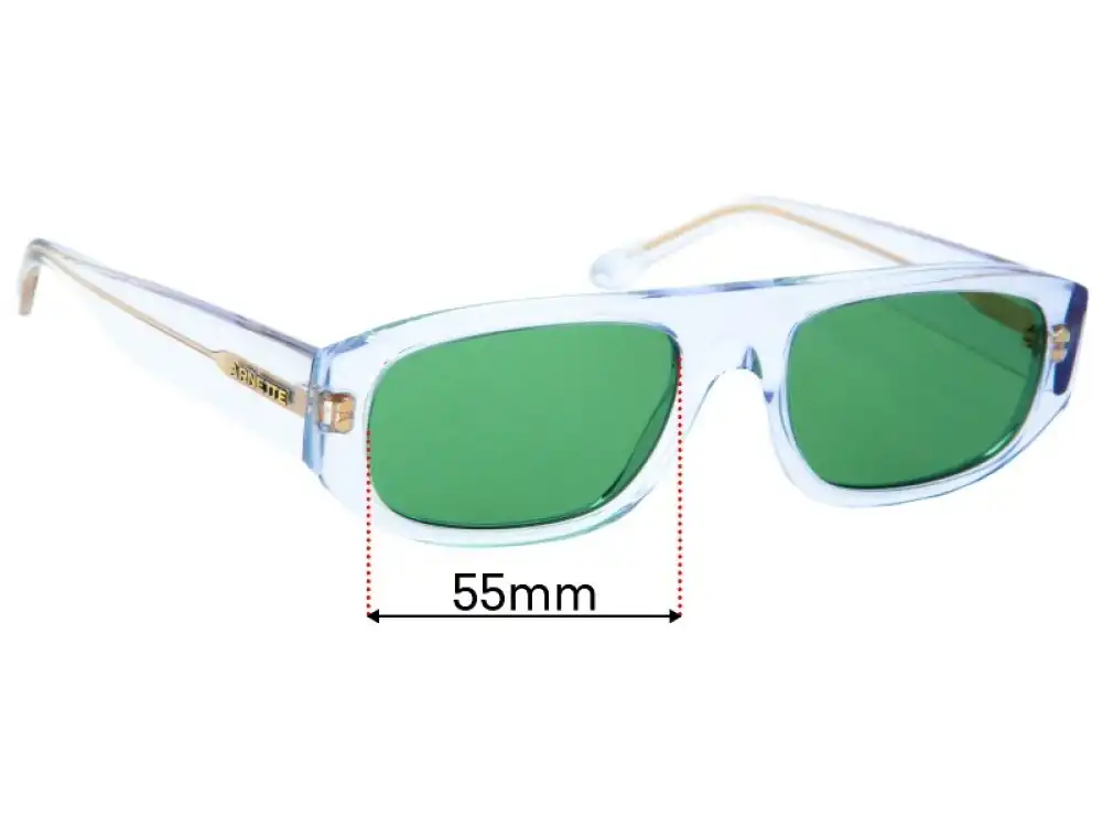 Sunglass Fix Lentes de Repuesto para Arnette Gullwing AN4292 - 55mm Wide Sunglass Fix Lentes de Repuesto para Arnette Gullwing AN4292 - 55mm Wide