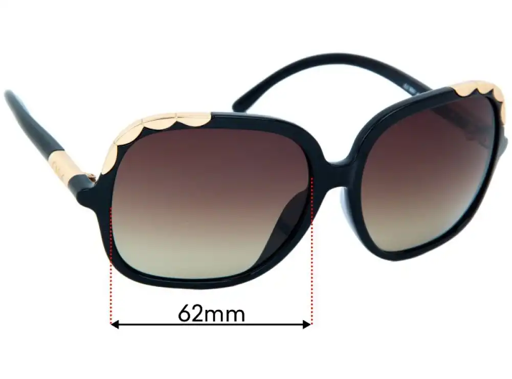 Sunglass Fix Replacement Lenses for Chloe CL 2221A - 61mm Sunglass Fix Replacement Lenses for Chloe CL 2221A - 61mm