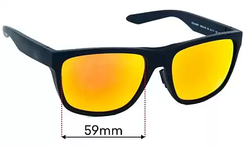 Sunglass Fix Lentes de Repuesto para Dragon Aerial Ion - 59mm Wide Dragon Aerial Ion Lentes de Repuesto 59mm wide