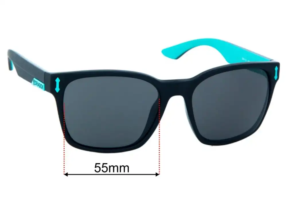 Dragon Dragon Liege DR511S Replacement Lenses - 55mm Wide Dragon Dragon Liege DR511S Replacement Lenses - 55mm Wide