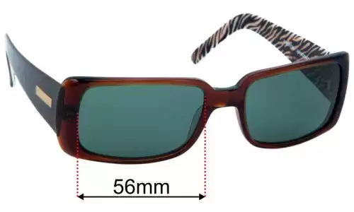 Oroton Voyager Replacement Lenses - 56mm Oroton Voyager Replacement Sunglass Lenses - 56mm