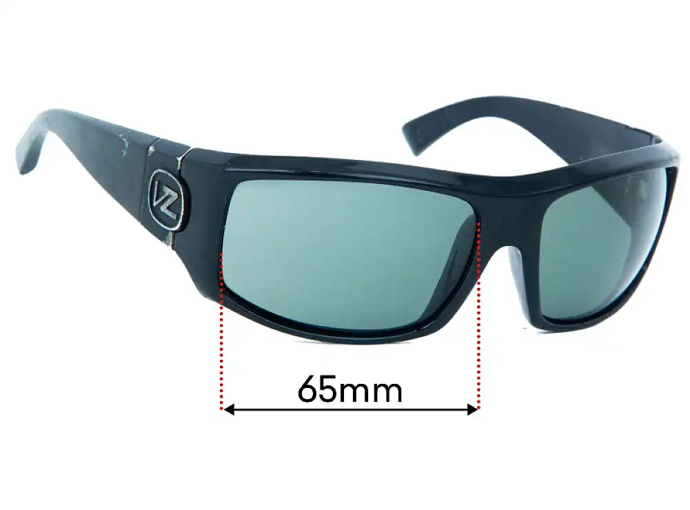 Sunglass Fix Lentes de Repuesto para Von Zipper Clutch - 65mm Wide Sunglass Fix Lentes de Repuesto para Von Zipper Clutch - 65mm Wide
