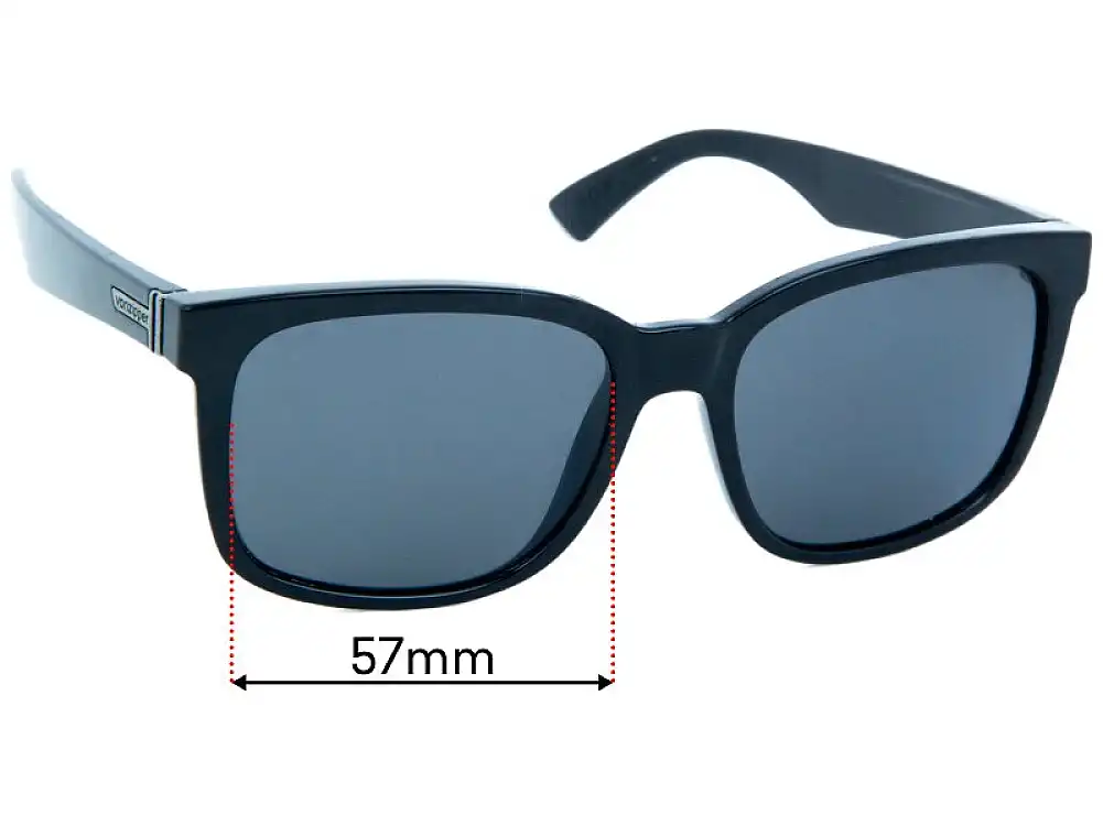 Sunglass Fix Lentes de Repuesto para Von Zipper Howl - 57mm Wide Sunglass Fix Lentes de Repuesto para Von Zipper Howl - 57mm Wide