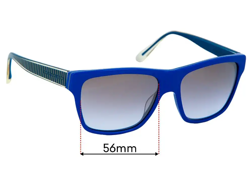 Marc by Marc Jacobs 380/S Replacement Lenses - 56mm Marc by Marc Jacobs 380/S Replacement Lenses - 56mm