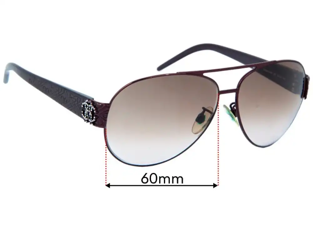 Sunglass Fix Lentes de Repuesto para Roberto Cavalli Tanzanite 509S - 60mm Wide Sunglass Fix Lentes de Repuesto para Roberto Cavalli Tanzanite 509S - 60mm Wide