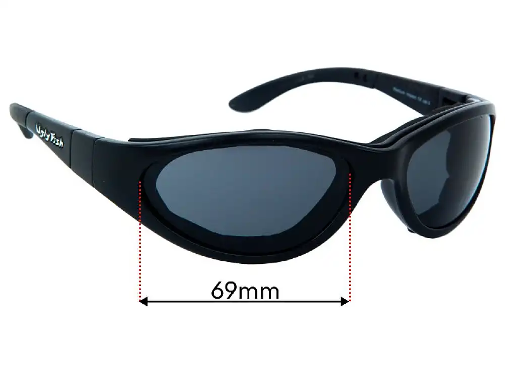 Ugly Fish PE/SUN 261 Replacement Lenses - 69mm Ugly Fish PE/SUN 261 Replacement Lenses - 69mm