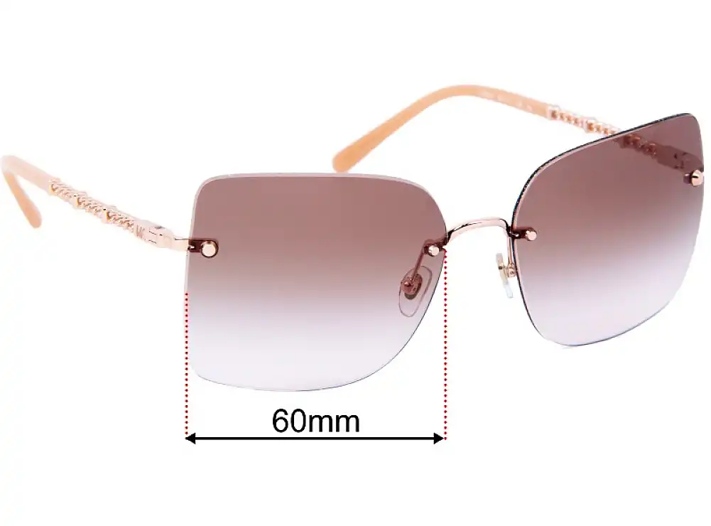 Michael Kors MK1057 Aurelia Replacement Lenses - 60mm Michael Kors MK1057 Aurelia Replacement Lenses - 60mm
