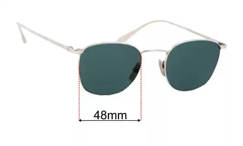 Sunglass Fix Lentes de Repuesto para Bailey Nelson Theodore - 48mm Wide Bailey Nelson Theodore Lentes de Repuesto 48mm wide