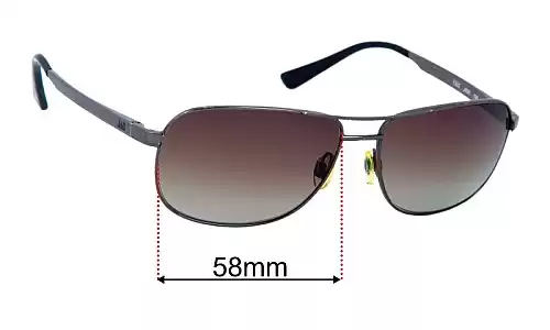 Replacement Lenses for JAG 1332 - 58mm Wide Sunglass Fix Replacement Lenses for JAG 1332 - 58mm Wide