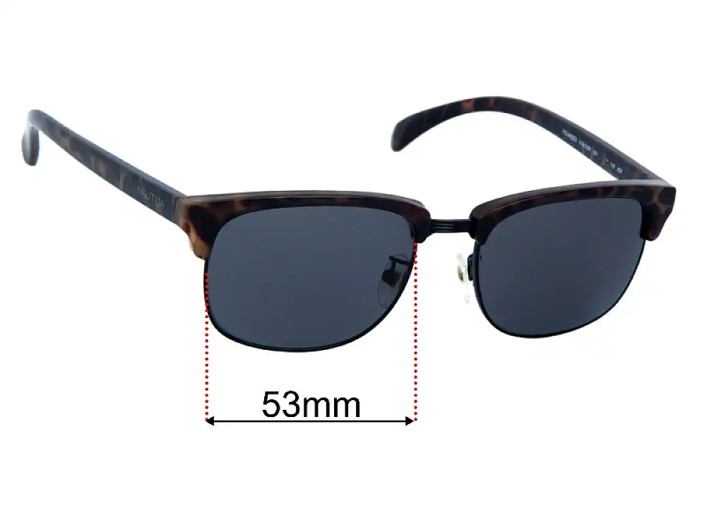 Replacement Lenses for Nautica N3610SP - 53mm Wide Replacement Lenses for Nautica N3610SP - 53mm Wide