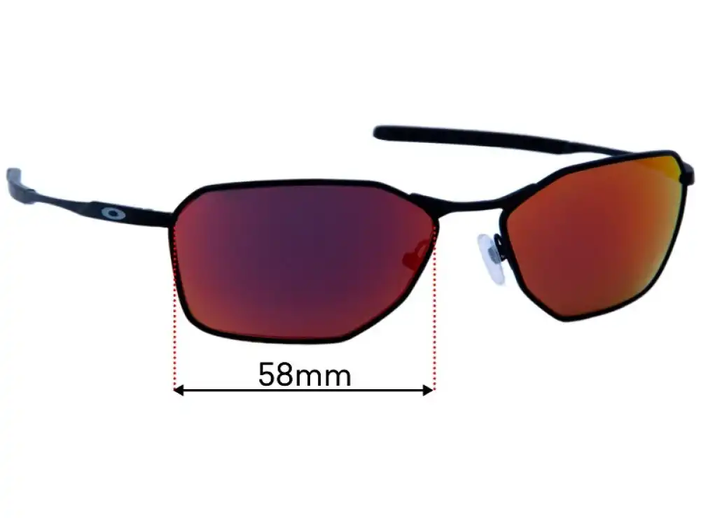 Sunglass Fix Lentes de Repuesto para Oakley Savitar OO6047 - 58mm Wide Sunglass Fix Lentes de Repuesto para Oakley Savitar OO6047 - 58mm Wide