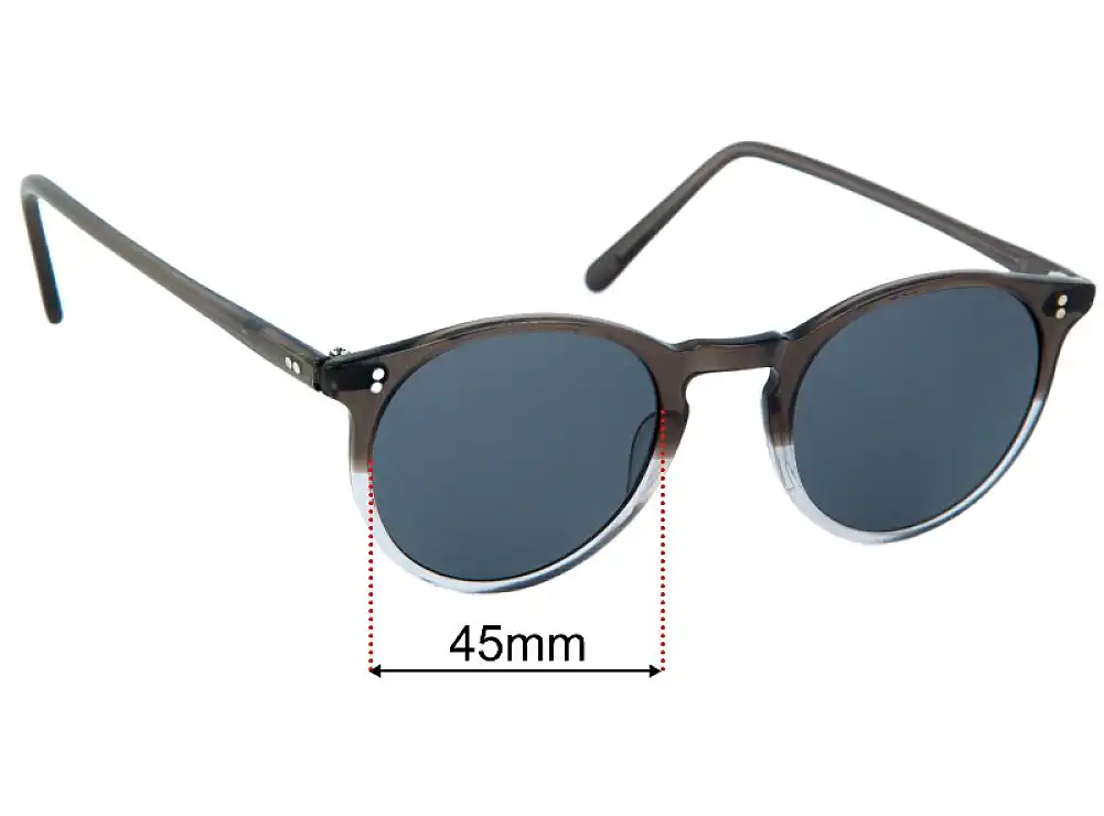 Sunglass Fix Lentes de Repuesto para Oliver Peoples OV5183 O'Malley - 45mm Wide Sunglass Fix Lentes de Repuesto para Oliver Peoples OV5183 O'Malley - 45mm Wide