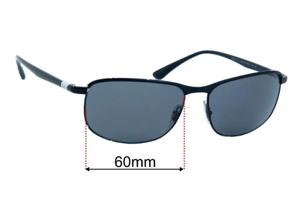 Sunglass Fix Lentes de Repuesto para Ray-Ban RB3671 - 60mm Wide Sunglass Fix Lentes de Repuesto para Ray-Ban RB3671 - 60mm Wide