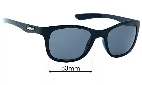 Sunglass Fix Lentes de Repuesto para Spotters Jade - 59mm Wide Spotters Jade Lentes de Repuesto 59mm wide