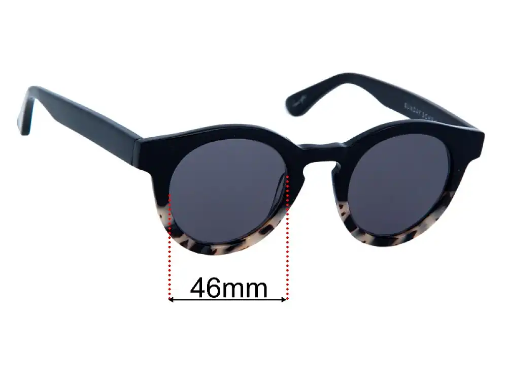 Sunday Somewhere Soelae Replacement Lenses 46mm Sunday Somewhere Soelae Replacement Lenses 46mm
