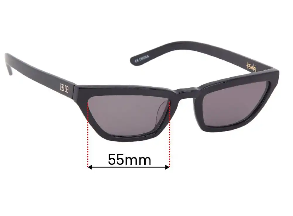 Sunglass Fix Lentes de Repuesto para Ksubi Kim - 53mm Wide Sunglass Fix Lentes de Repuesto para Ksubi Kim - 53mm Wide