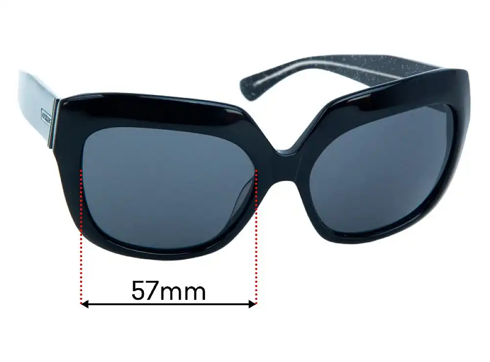 Sunglass Fix Lentes de Repuesto para Von Zipper Poly - 57mm Wide Sunglass Fix Lentes de Repuesto para Von Zipper Poly - 57mm Wide