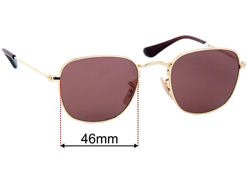 Sunglass Fix Lentes de Repuesto para Ray-Ban RJ9557S - 46mm Wide Sunglass Fix Lentes de Repuesto para Ray-Ban RJ9557S - 46mm Wide
