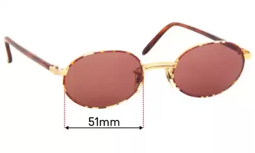 Sunglass Fix Lentes de Repuesto para Ray-Ban RB3004 - 51mm Wide Sunglass Fix Lentes de Repuesto para Ray-Ban RB3004 - 51mm Wide