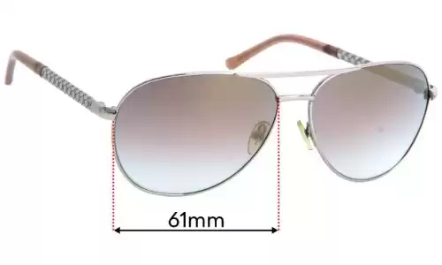 Sunglass Fix Lentes de Repuesto para Oroton Clemence - 61mm Wide Sunglass Fix Lentes de Repuesto para Oroton Clemence - 61mm Wide