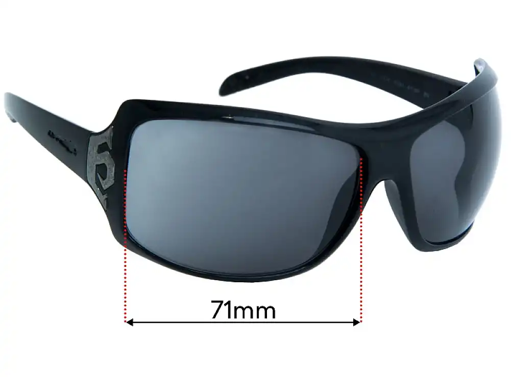 Sunglass Fix Lentes de Repuesto para Arnette Undercover AN4091 - 71mm Wide Sunglass Fix Lentes de Repuesto para Arnette Undercover AN4091 - 71mm Wide