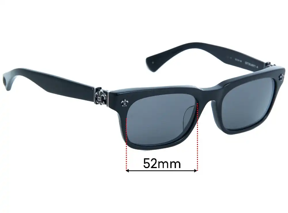 Sunglass Fix Lentes de Repuesto para Chrome Hearts Gittin Any? - 52mm Wide Sunglass Fix Lentes de Repuesto para Chrome Hearts Gittin Any? - 52mm Wide