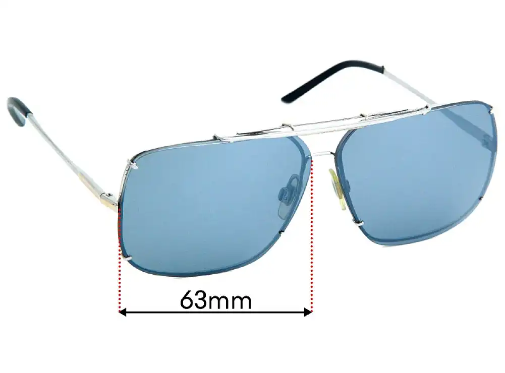 Sunglass Fix Lentes de Repuesto para Dolce & Gabbana DG2080 - 63mm Wide Sunglass Fix Lentes de Repuesto para Dolce & Gabbana DG2080 - 63mm Wide