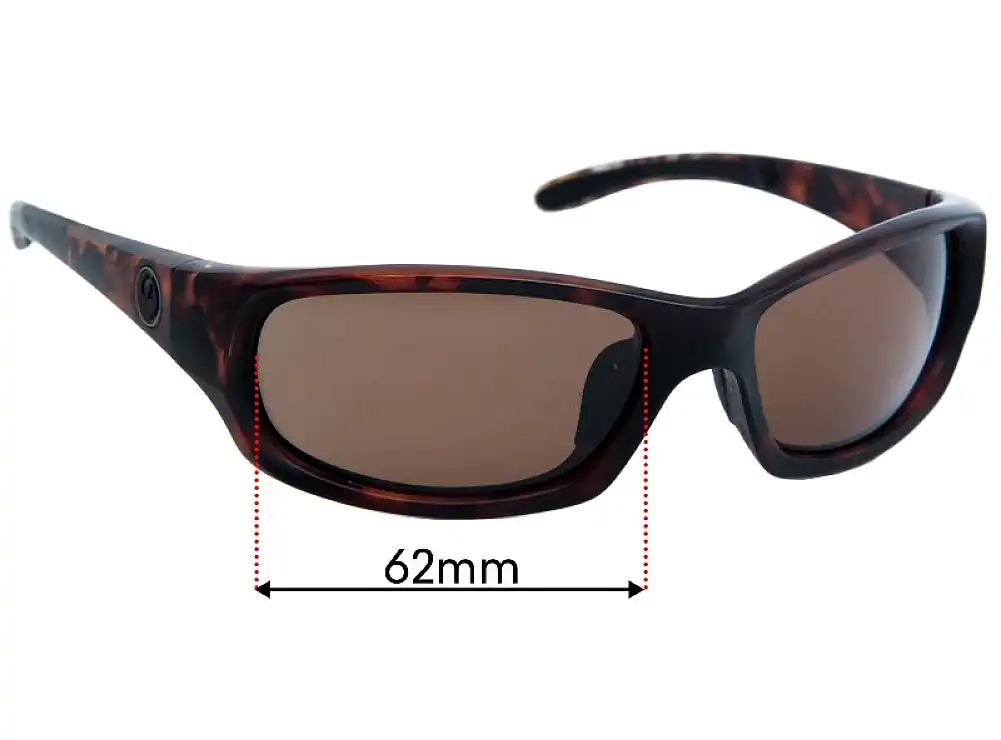 Sunglass Fix Lentes de Repuesto para Dragon Chrome 2 - 62mm Wide Sunglass Fix Lentes de Repuesto para Dragon Chrome 2 - 62mm Wide