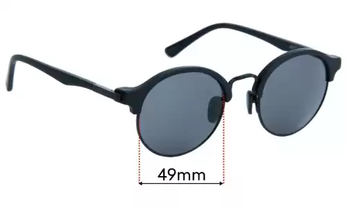 Sunglass Fix Lentes de Repuesto para Rixx Apollo - 49mm Wide Sunglass Fix Lentes de Repuesto para Rixx Apollo - 49mm Wide