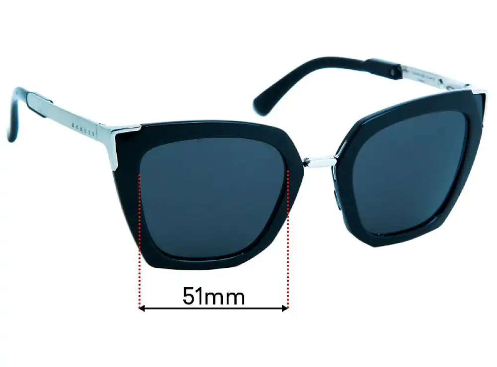 Sunglass Fix Lentes de Repuesto para Oakley OO9445 Side Swept - 51mm Wide Sunglass Fix Lentes de Repuesto para Oakley OO9445 Side Swept - 51mm Wide