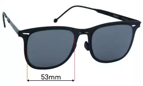 Sunglass Fix Lentes de Repuesto para ROAV Lennox - 53mm Wide Sunglass Fix Lentes de Repuesto para ROAV Lennox - 53mm Wide