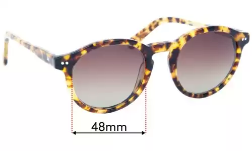 Sunglass Fix Lentes de Repuesto para Arise Collective AT8003 - 48mm Wide Sunglass Fix Lentes de Repuesto para Arise Collective AT8003 - 48mm Wide