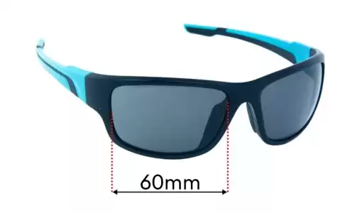 Sunglass Fix Lentes de Repuesto para Cancer Council Bankstown - 60mm Wide Sunglass Fix Lentes de Repuesto para Cancer Council Bankstown - 60mm Wide