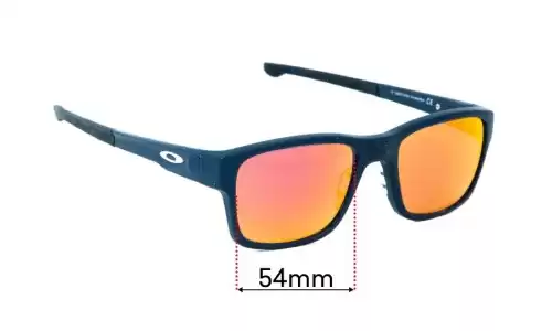 Sunglass Fix Lentes de Repuesto para Oakley Splinter OX8077 - 54mm Wide Oakley Splinter OX8077 Lentes de Repuesto 54mm wide