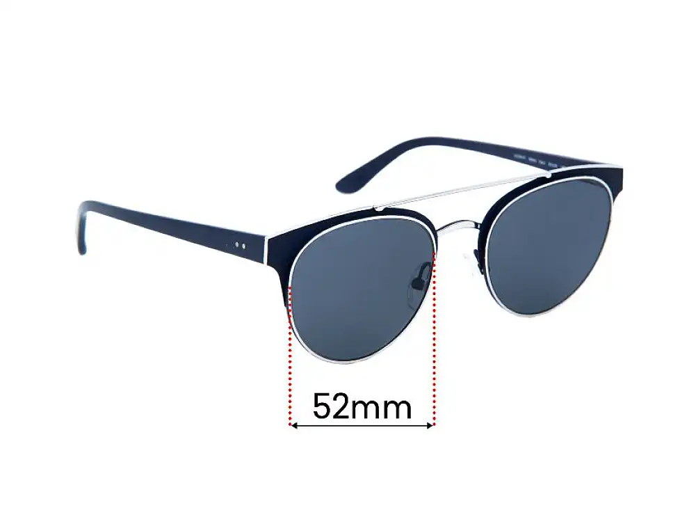 Sunglass Fix Lentes de Repuesto para Paul & Joe Lilium - 52mm Wide Sunglass Fix Lentes de Repuesto para Paul & Joe Lilium - 52mm Wide