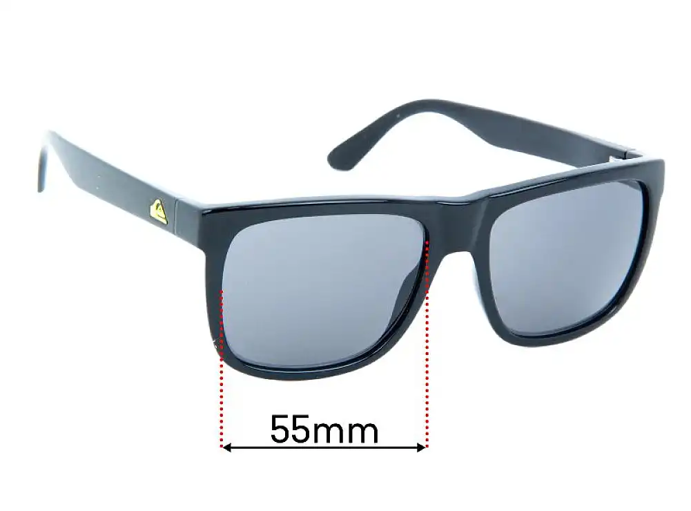Sunglass Fix Lentes de Repuesto para Quiksilver QS Sun Rx 113 - 55mm Wide Sunglass Fix Lentes de Repuesto para Quiksilver QS Sun Rx 113 - 55mm Wide